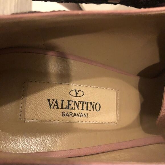 VALENTINO GARAVANI Peep Toe Floral Embroidered Ankle Boots Size 37.5 - Picture 4 of 10